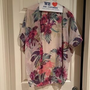 Floral Sheer Women's Top